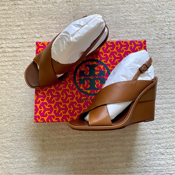 NWT Tory Burch Gabrielle wedge sandal - Picture 2 of 11